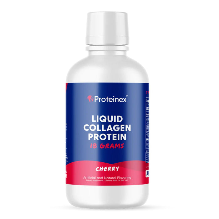 Proteinex Liquid Protein Supplement, Cherry, 30 oz - 54859-525-30-Single - LL Medico