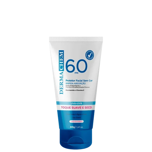 Protetor Solar Facial FPS 60 Dermachem