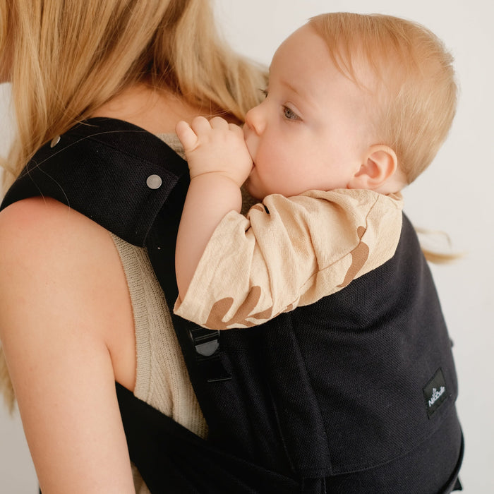 P'tit evo, Porte bébé à nouer, Noir