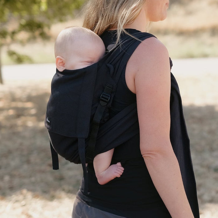 P'tit evo, Porte bébé à nouer, Noir