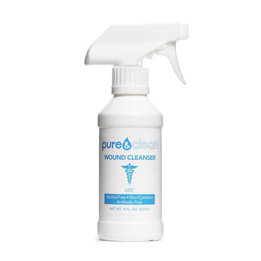 Pure&Clean Pure & Clean Wound Cleanser, 8-ounce Pump Bottle