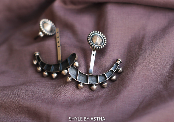 Qurbat Quirky Matsaya Studs front
