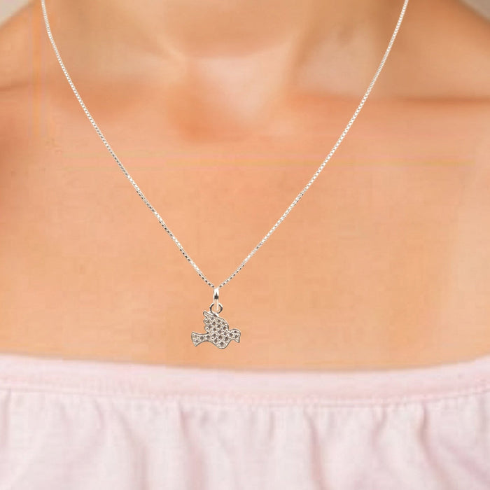 Radiant Dove Pendant