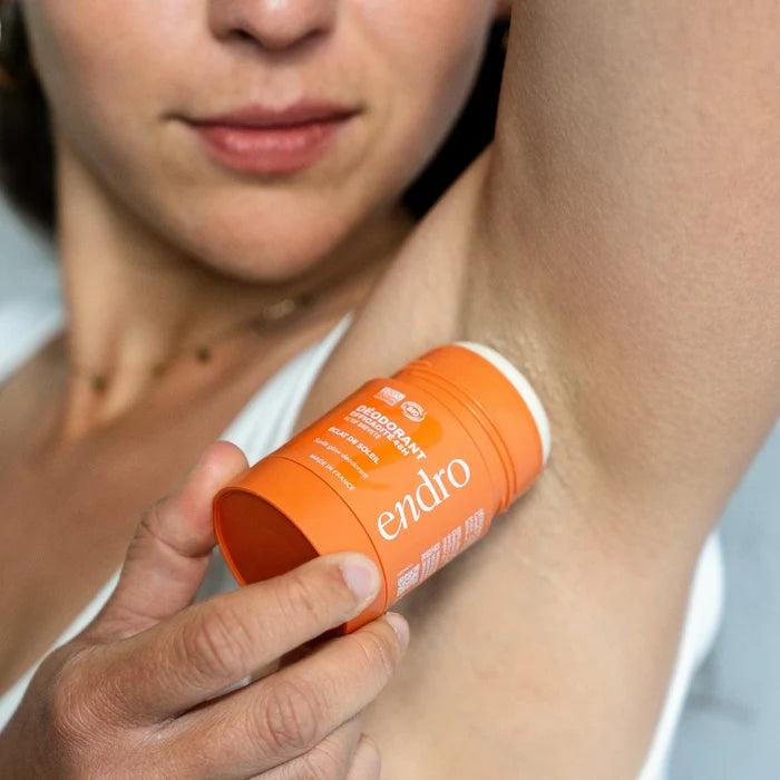 Duo déodorant stick & recharge 48H - Parfum Éclat de Soleil - Endro Cosmetiques