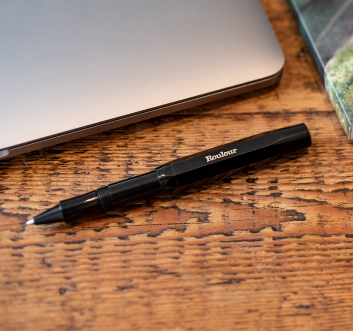Rouleur x Kaweco Rollerball Pen - Black + Gold foil logo - Rouleur
