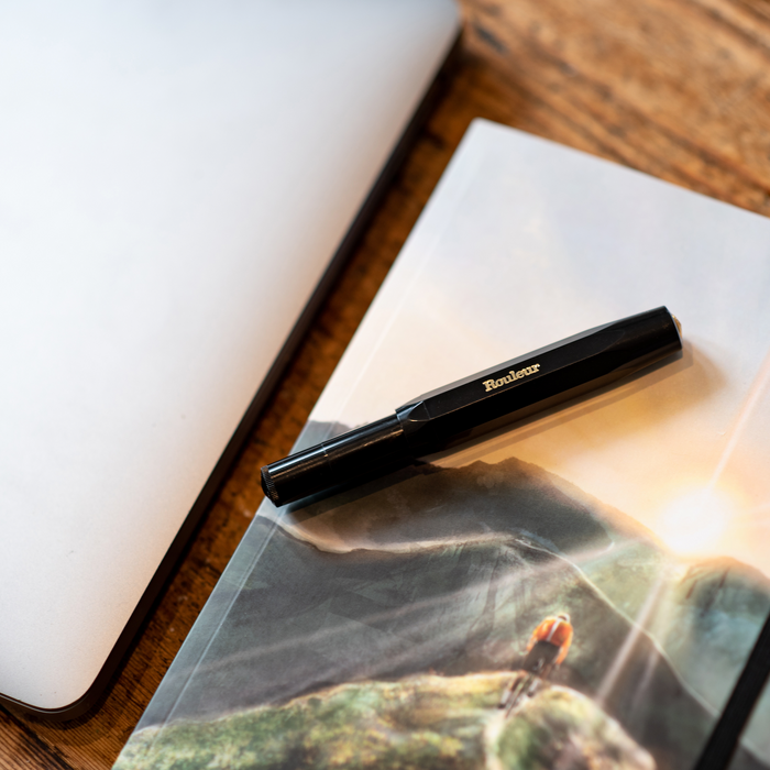 Rouleur x Kaweco Rollerball Pen - Black + Gold foil logo - Rouleur