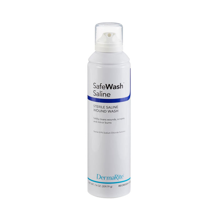 SafeWash Irrigation Solution, Sodium Chloride 0.9%, 7.1-ounce Spray Can