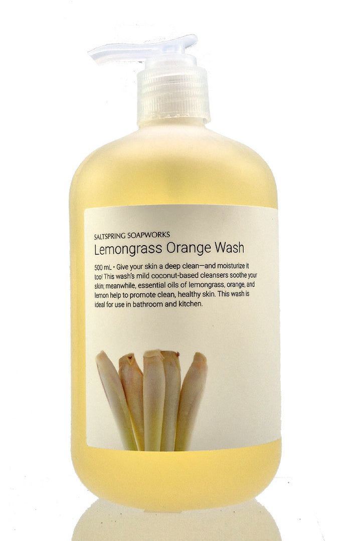 Saltspring Soapworks - Lemongrass Orange Wash