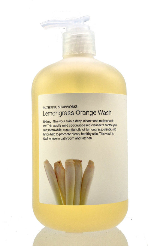 Saltspring Soapworks - Lemongrass Orange Wash