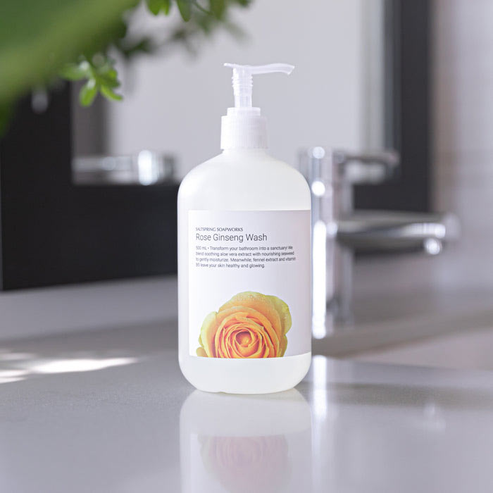 Saltspring Soapworks - Rose Ginseng Wash