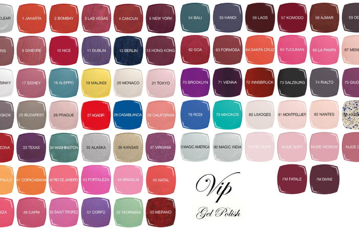 SEMIPERMANENTI VIP GEL POLISH