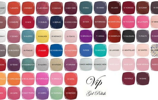 SEMIPERMANENTI VIP GEL POLISH