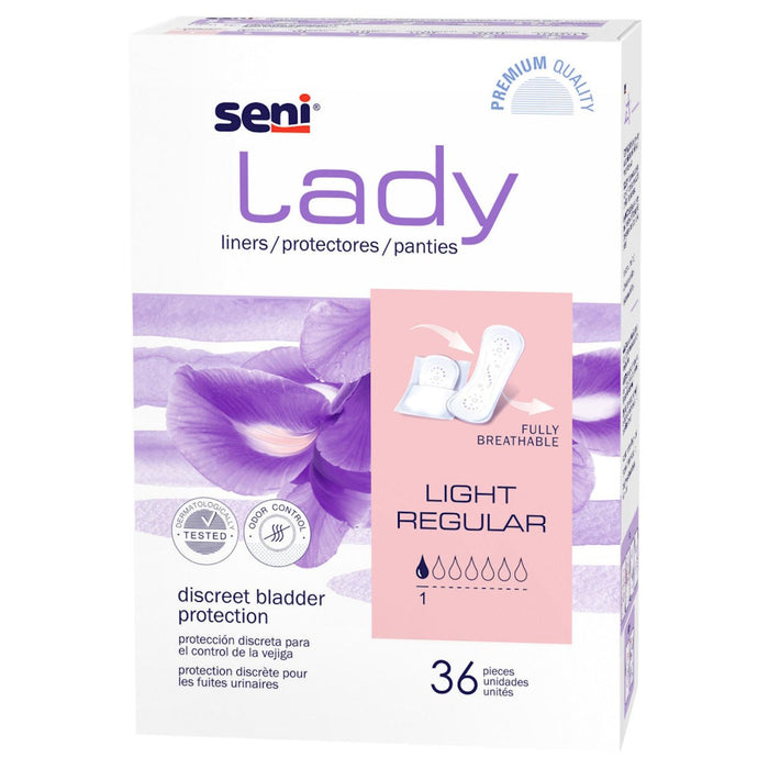 Seni Lady Liners Light Regular - S1L36PS1-Pack - LL Medico