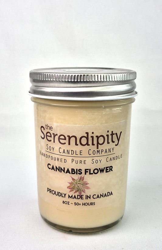 Serendipity Soy Wax Candle - Cannabis Flower