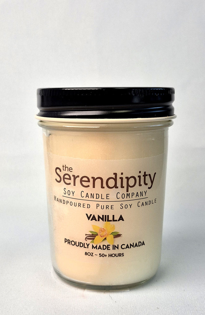 Serendipity Soy Wax Candle - Vanilla