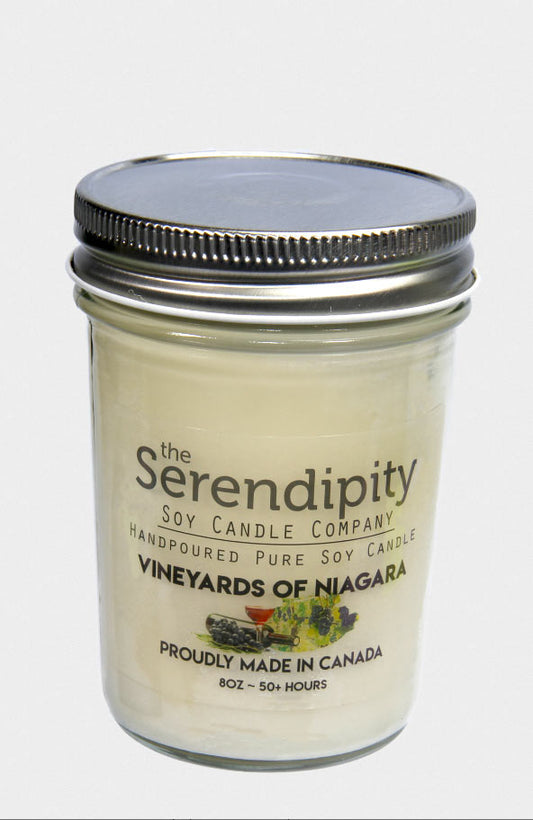 Serendipity Soy Wax Candle - Vineyards of Niagara
