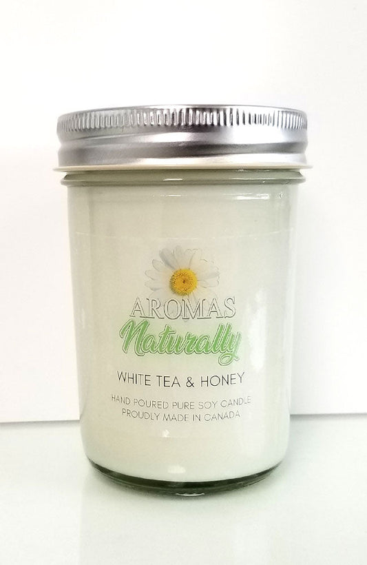 Serendipity Soy Wax Candle - White Tea & Honey