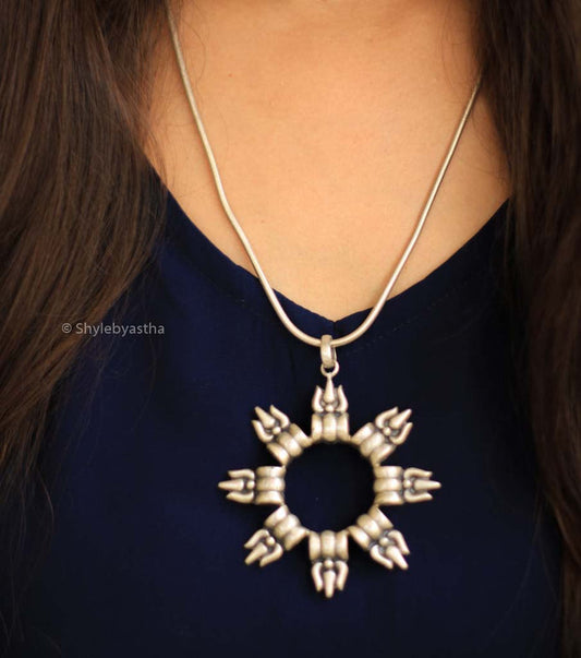 Shiva Damru Pendant