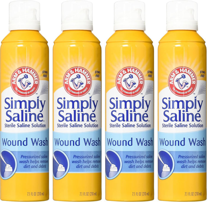 Arm & Hammer Simply Saline Wound Wash, 90 mL Spray Can