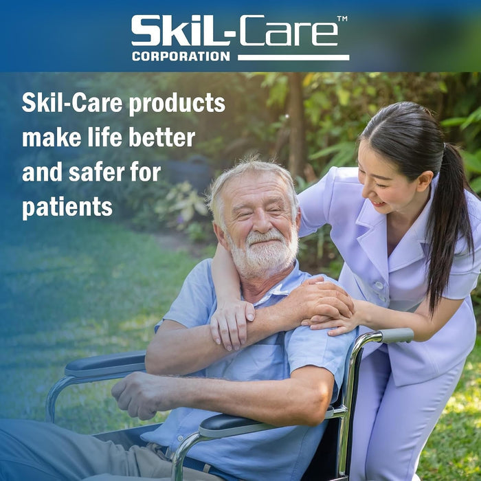 Skil-Care Ultra-Soft Heel Protector Pad, Blue, One Size Fits Most, Pair - 503030-Pair - LL Medico