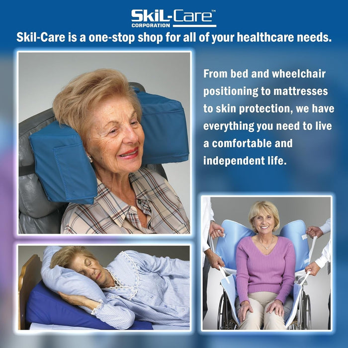 Skil-Care Ultra-Soft Heel Protector Pad, Blue, One Size Fits Most, Pair - 503030-Pair - LL Medico