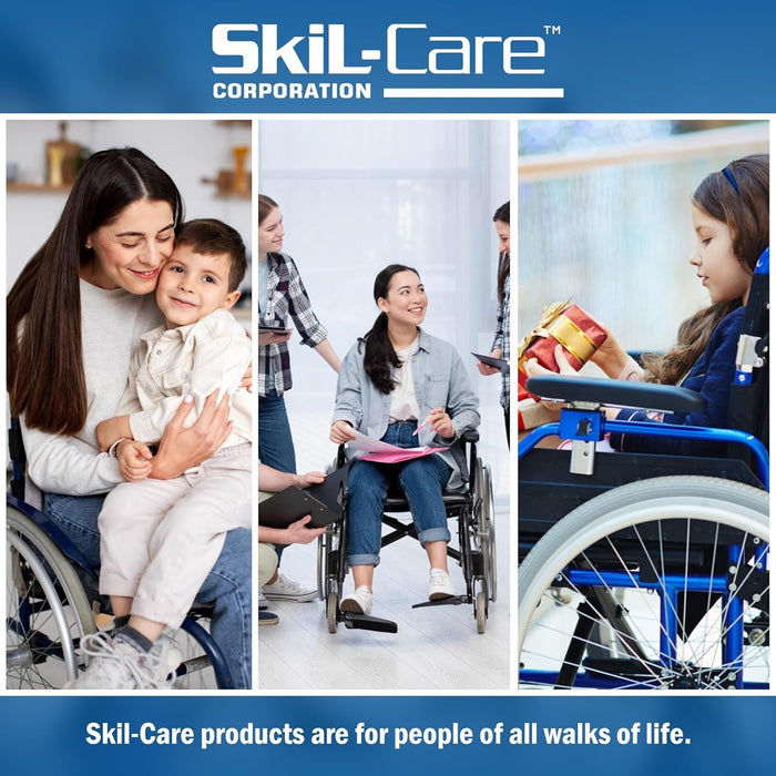 Skil-Care Ultra-Soft Heel Protector Pad, Blue, One Size Fits Most, Pair - 503030-Pair - LL Medico