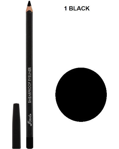 Smearproof Eyeliner Black 0.06 oz