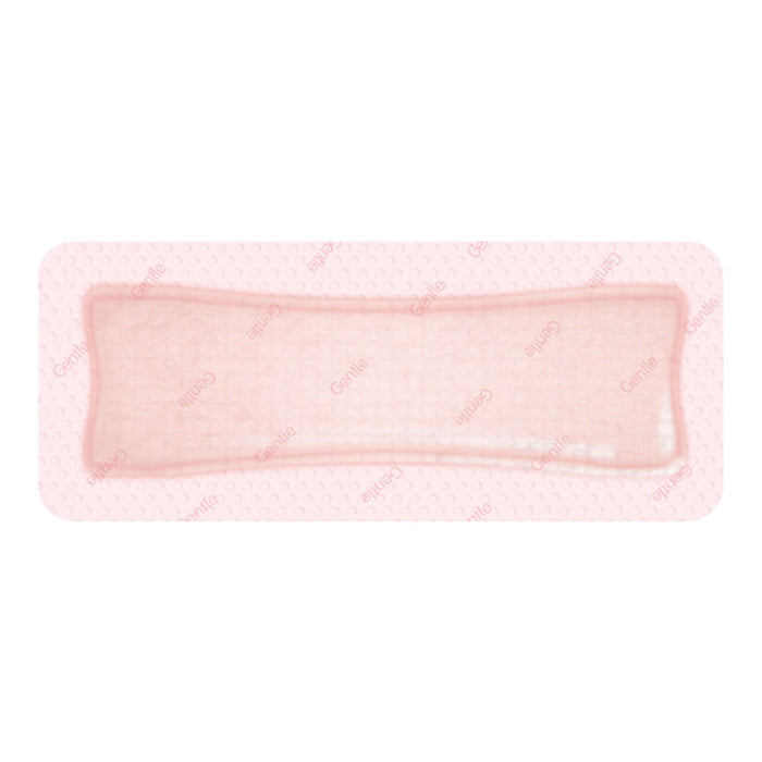 Smith & Nephew Allevyn Gentle Border Foam Dressing, Bordered, Sterile — 4" x 8"