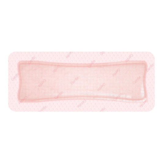 Smith & Nephew Allevyn Gentle Border Foam Dressing, Bordered, Sterile — 4" x 8"
