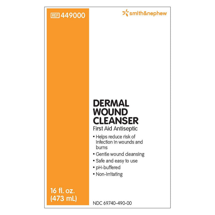 Smith & Nephew Dermal Wound General Purpose Wound Cleanser, 16 oz. Spray Bottle
