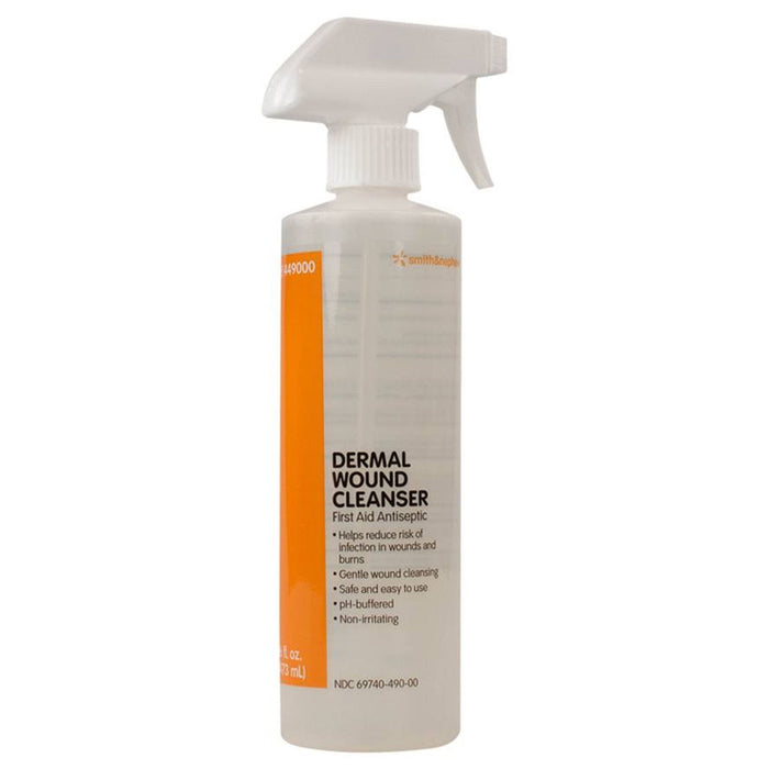 Smith & Nephew Dermal Wound General Purpose Wound Cleanser, 16 oz. Spray Bottle