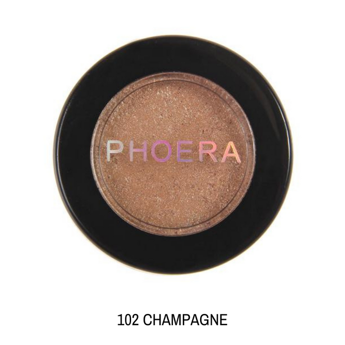 Sombras Individuais Shimmer - Phoera Makeup Europe
