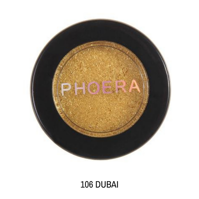 Sombras Individuais Shimmer - Phoera Makeup Europe