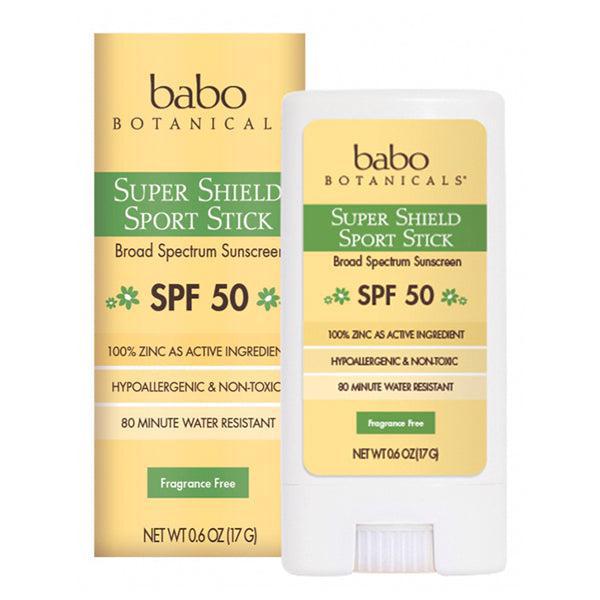 Babo Botanicals-SPF 50 Super Shield Sport Stick-Body-Babo_-_Super_Shiled_Sport_Stick-The Detox Market |