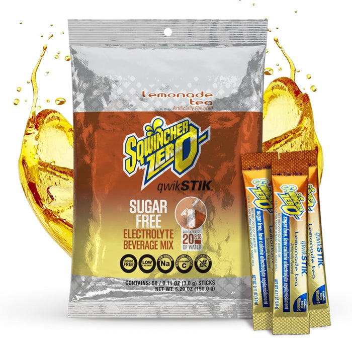 Sqwincher Qwik Stik Zero Oral Electrolyte Solution, Lemonade, 0.11 oz - 159060103-Pack - LL Medico