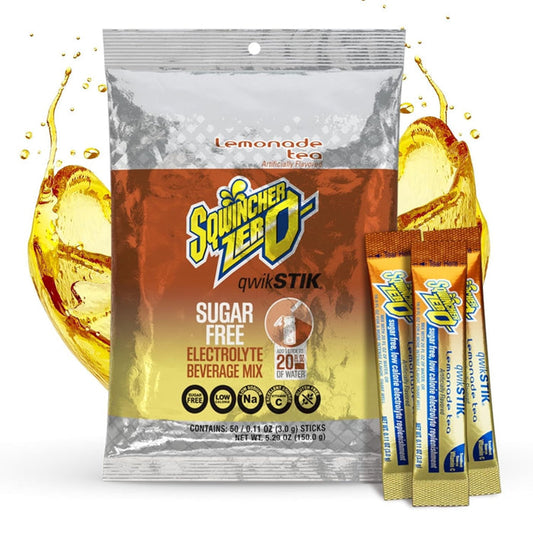 Sqwincher Qwik Stik Zero Oral Electrolyte Solution, Lemonade, 0.11 oz - 159060103-Pack - LL Medico