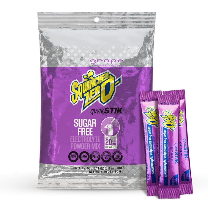 Sqwincher Qwik Stik Zero Oral Electrolyte Solution, Lemonade, 0.11 oz - 159060103-Pack - LL Medico