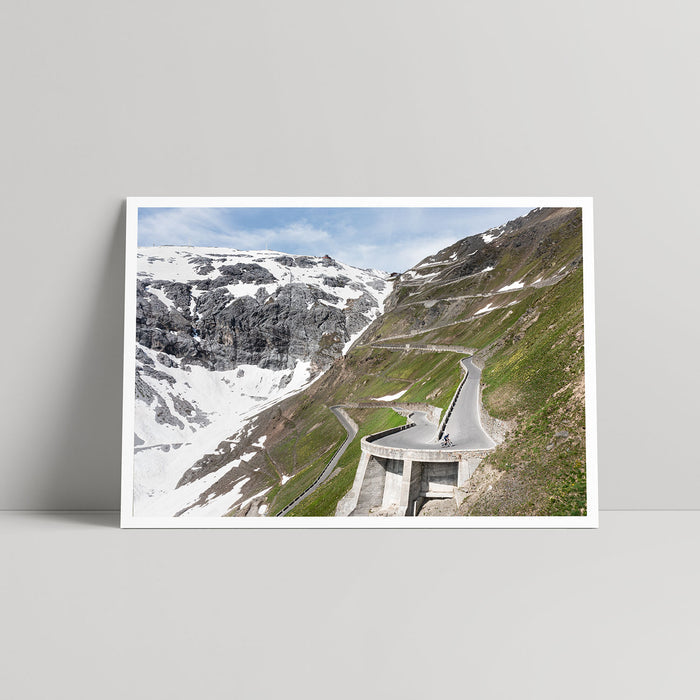 Stelvio | Prato Allo - Art Print - Daniel Hughes - Rouleur