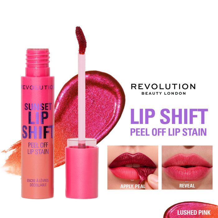 Sunset Lip Shift Peel Off Lip Stain - Flushed Pink