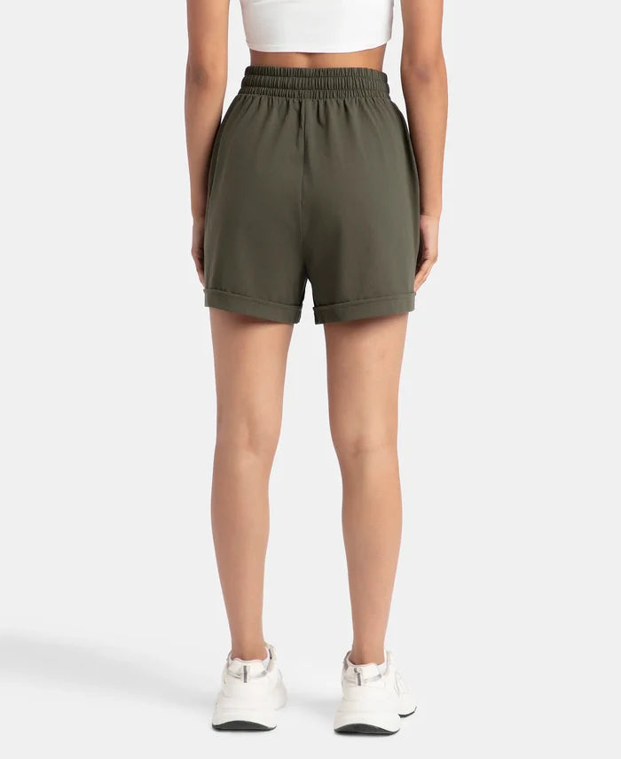 Super Combed Cotton Rich Straight Fit Shorts with Side Pockets - Deep Depths