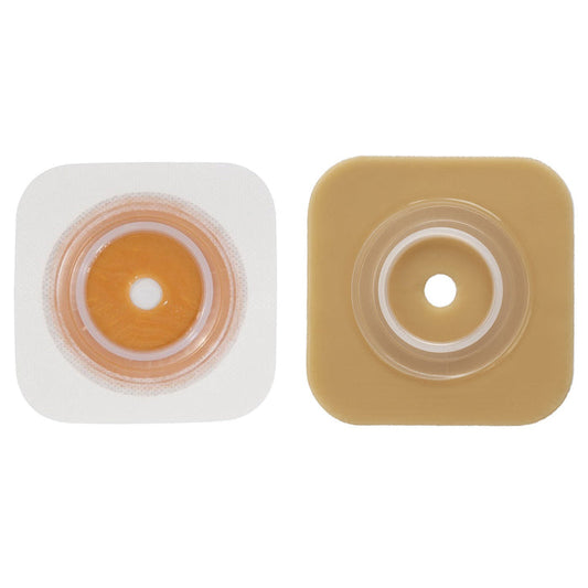 ConvaTec Sur-Fit Natura Two-Piece Skin Barrier, Flat, Cut-to-Fit, 57 mm Flange, Stomahesive, Extended Wear, without Tape