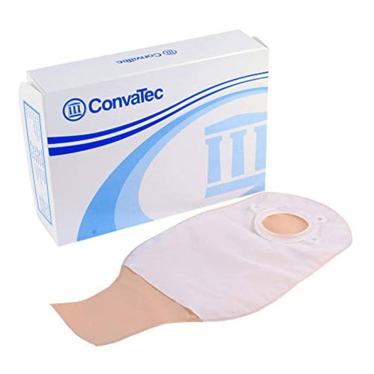 ConvaTec Sur-Fit Natura Two-Piece Colostomy Pouch, Drainable, Opaque, 10-Inch