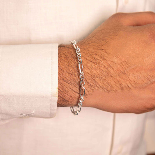 Sutra Classic Chain Link Men Bracelet