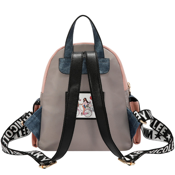 SWEET GIRL SMALL MULTI POCKET BACKPACK