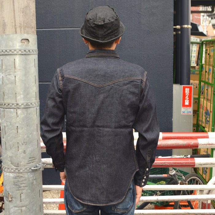 TCB jeans "Ranchman Shirt Denim" Denim Western Shirt