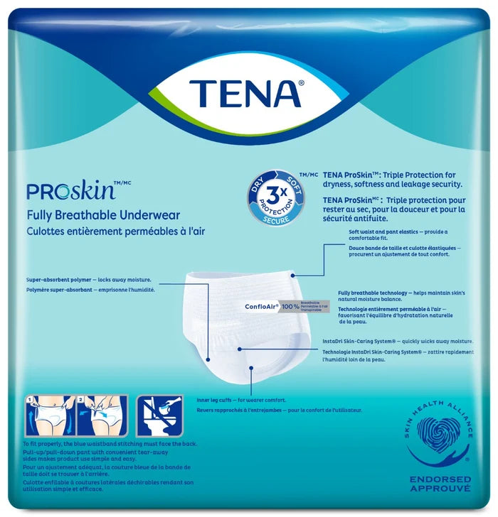 TENA ProSkin Plus Protective Underwear - 72631-Pack - LL Medico
