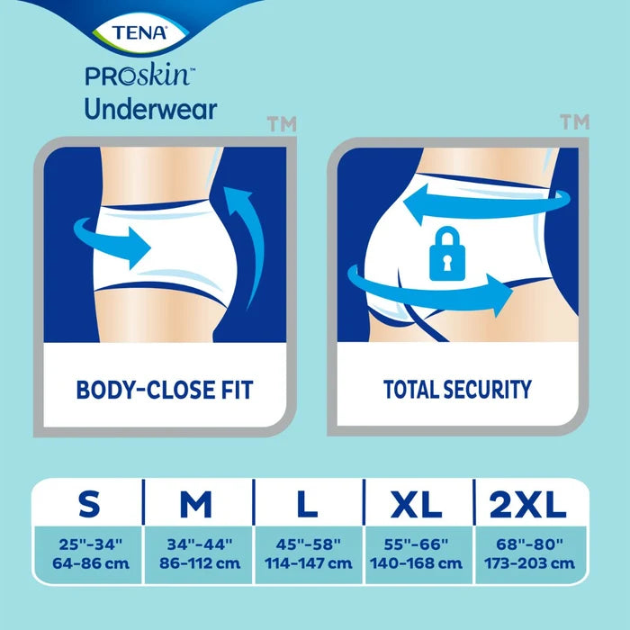 TENA ProSkin Plus Protective Underwear - 72631-Pack - LL Medico