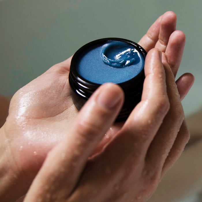 May Lindstrom-The Blue Cocoon-Skincare-bluecocoonjarinpalm-bath-The Detox Market |