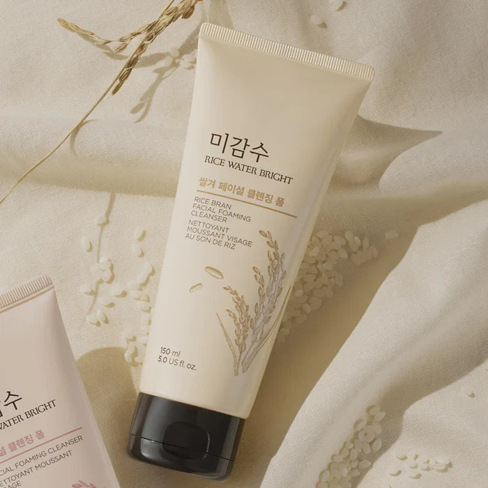 The Face Shop Rice Water Bright Facial Foaming Cleanser 300ml