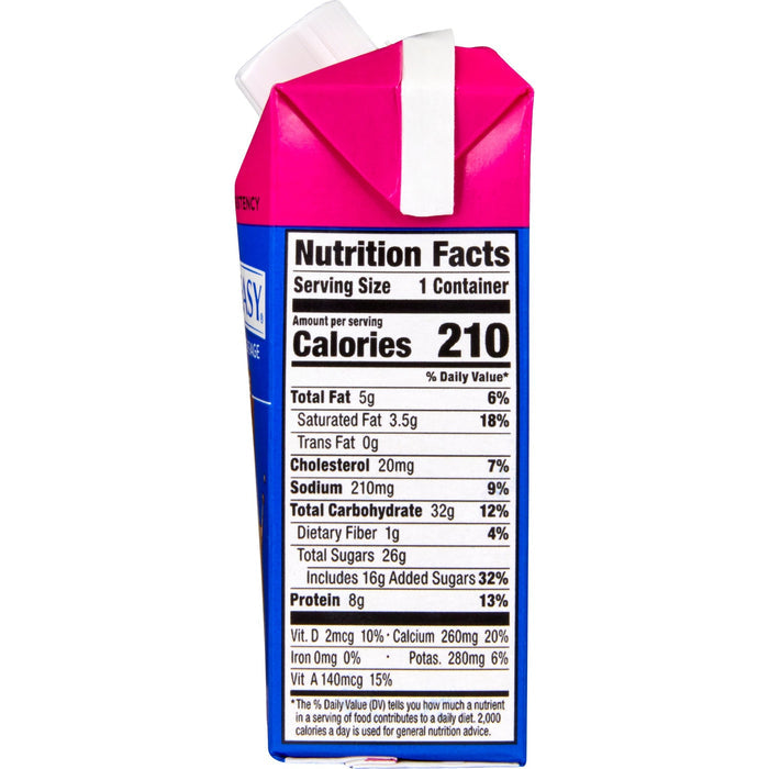 Thick-It Thick & Easy Thickened Dairy Beverage, Chocolate, Nectar Consistency, 8 oz - 72447-Case - LL Medico